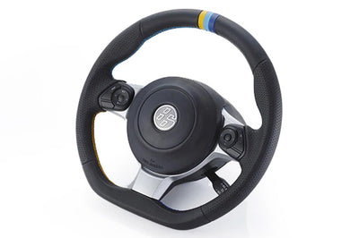 GReddy Leather Steering Wheel 3 Color Stitch for ZN6/ZC6 GR86/FRS/BRZ (16610001)