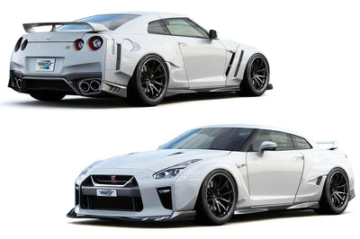 GReddy 2017-2021 Nissan R35 GTR Aero Wide Body Kit (17520254)