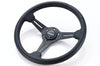 GReddy Sport Steering Wheel Black Edition 47mm Medium Dish (16600003)