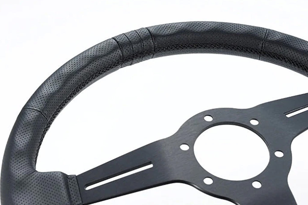 G Reddy Wheel GReddy Sport Steering Wheel Black Edition 80mm Deep Dish