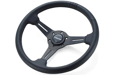 GReddy Sport Steering Wheel Black Edition 80mm Deep Dish (16600004) 80mm deep dish