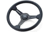 GReddy Sport Steering Wheel Black Edition 80mm Deep Dish (16600004)