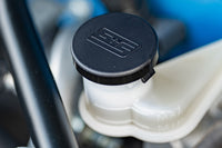 GrimmSpeed Engine Bay Dress Up Caps for 2022+ Subaru WRX (GRM113121BLK) fits VB WRX, BRZ and 86. Brake master cylinder cap, clutch master cylinder cap, coolant tank cap, washer fluid reservoir cap