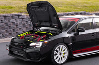 GrimmSpeed High Lift Hood Struts for 2015+ VA/VB Subaru WRX/STi (GRM113072) installed