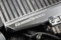 GrimmSpeed Billet TMIC Top Mount Intercooler Kit for 2022+ VB Subaru WRX (GRM113049) installed