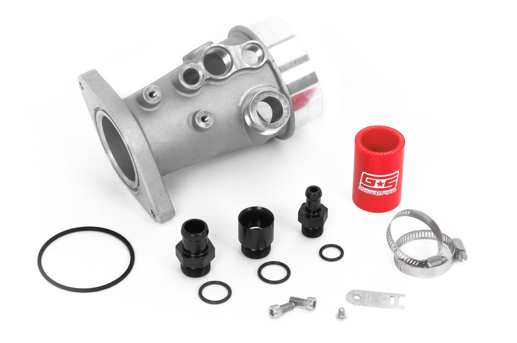 GrimmSpeed V2 Aluminum Turbo Inlet for 2015-2021 Subaru WRX