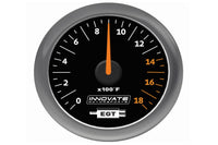 Innovate MTX Analog Exhaust Gas Temperature Gauge Kit - Black Dial (3865)