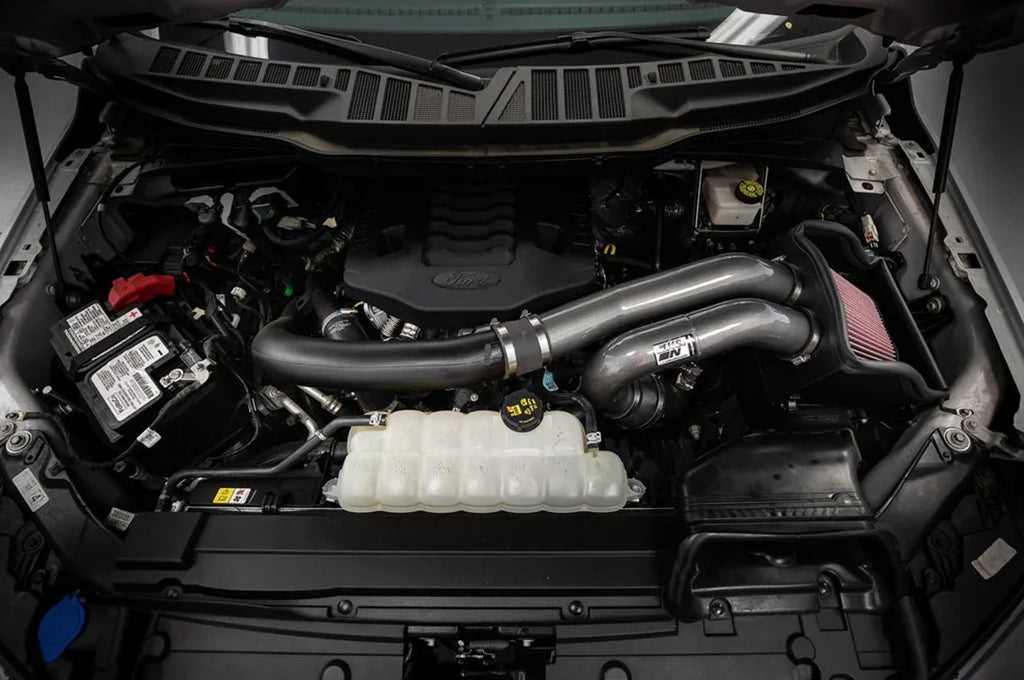 Ford Raptor Intake K&N Aluminum High-Flow Intake for 2017+ Ford F150 Raptor