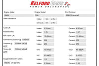 Kelford Camshafts for S58 2021+ G8X BMW M2/M3/M4 358-C Stage 3 cams specs