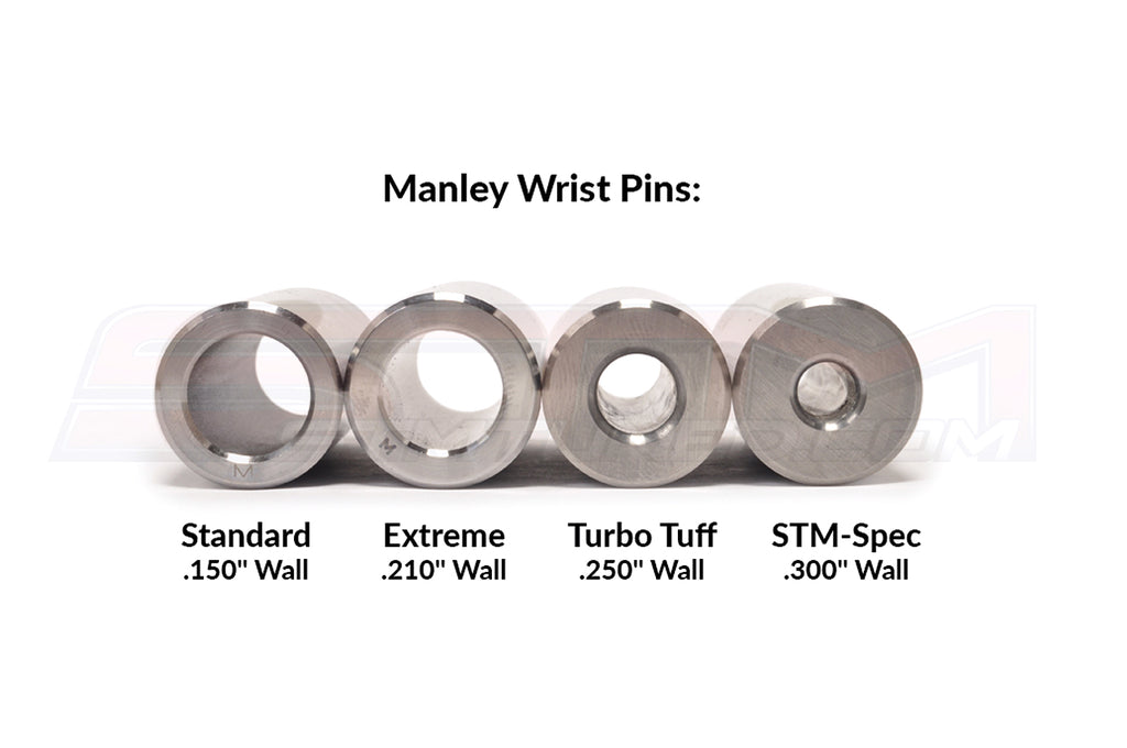 Manley 21mm 6Bolt 4G63 Wrist Pins (Set of 4)