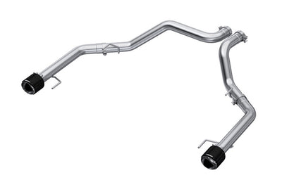 MBRP Axle-Back Dual Split Rear Exhaust for 2021+ Ford F150 Raptor (S52663CF)