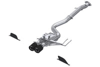 MBRP Cat-Back Exhaust Dual Center Exit for 2023+ Toyota GR Corolla (S43033CF) carbon fiber exhaust tips