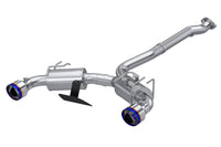 MBRP Cat-Back Exhaust Dual Split Exit for 2023+ Toyota GR Corolla (S43023BE) burnt blued end tips