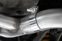 MBRP Resonator-Back Quad Exit Exhaust for F87 BMW M2 Competition (S45023CF) installed