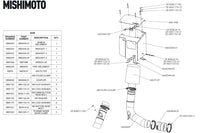 Mishimoto Performance Air Intake for 2022+ Subaru WRX (MMAI-WRX-22MWBK) part numbers