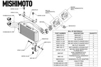 Mishimoto Performance Oil Cooler for 2023+ Toyota GR Corolla (MMOC-GRC-23) part numbers