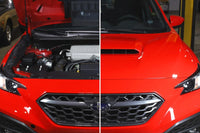 Mishimoto Performance Top Mount Intercooler for 2022+ WRX (MMTMIC-WRX-22) installed on VB WRX