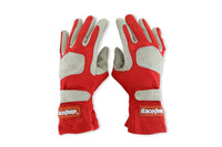 Racequip SFI 3.3/1 Red/Gray Nomex Race Gloves