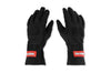 Racequip 355 Series SFI 3.3/5 Black Short Gauntlet Nomex Race Gloves