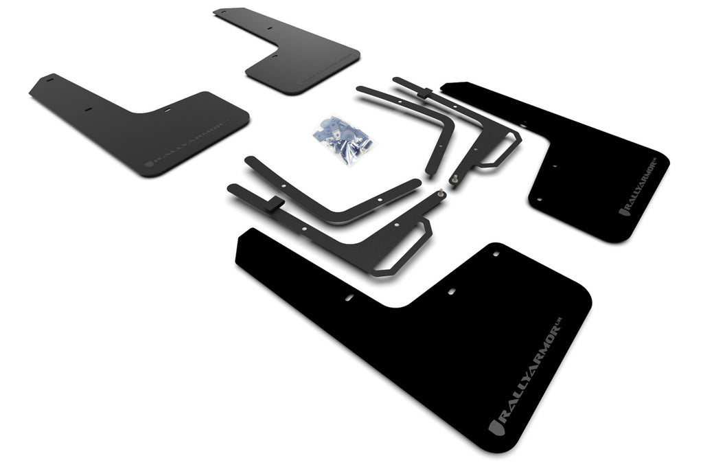 Rally Armor Mud Flaps for 2017-2020 Ford Raptor (MF53-UR-BLK)