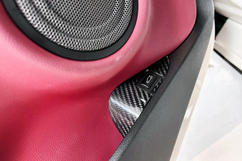 Supra GR Rexpeed Carbon Fiber Trunk Switch Button Trim TS106 TS106M