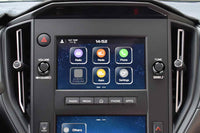 Rexpeed Aluminum Alloy Screen & Mirror Knobs for VB 2022+ Subaru WRX (G161) black anodized installed on display screen controls