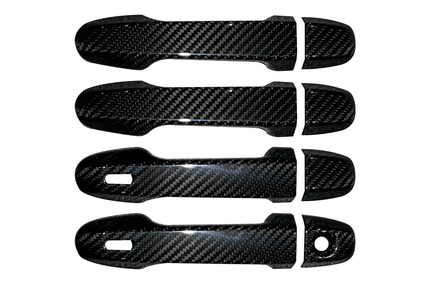 Rexpeed Carbon Fiber Door Handle Covers for VB 2022+ Subaru WRX