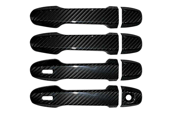 Rexpeed Carbon Fiber Door Handle Covers for VB 2022+ Subaru WRX