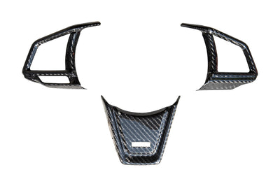 Rexpeed Carbon Fiber Steering Wheel Cover for MT 2022+ VB Subaru WRX (G155)