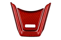 Rexpeed Carbon Fiber Steering Wheel Cover for VB 2022+ WRX (G160R) red carbon