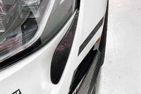 Rexpeed Dry Carbon Fiber Front Side Water Drop Garnish Covers for MKV Supra GR (TS129) installed on Toyota Supra