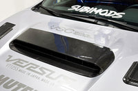Rexpeed V1 Dry Carbon Hood Scoop for VB 2022+ Subaru WRX (G74) installed on Subimods WRX
