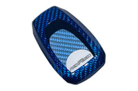 Rexpeed Dry Carbon Key Fob Cover for 2022+ WRX (G136) blue colored carbon fiber