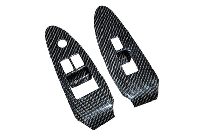 Rexpeed Dry Carbon Window Switch Panel Covers for 2023+ Nissan 400Z (Z08)