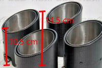 Rexpeed Nissan R35 GTR Carbon Exhaust Tips (N27) dimension specs