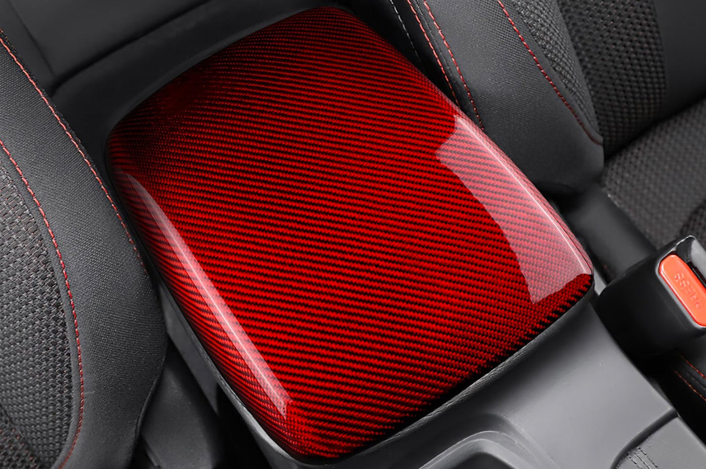 Real Carbon Fiber Armrest Cover For 2015-2019 Subaru WRX STI – Kakumei Motorsports