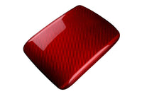 Rexpeed OEM Style Dry Carbon Armrest Cover for VB 2022+ Subaru WRX (G162R) red carbon fiber