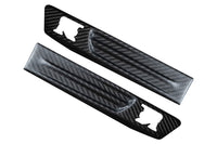 Rexpeed R35 GTR Carbon Fiber Fender Emblem Covers (N04) matte finish