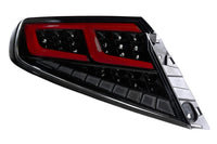Rexpeed V2 LED Tail Lights for VB 2022+ Subaru WRX (G104) Smoked Lens, Red Bar, White Signal