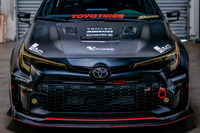 Seibon VS-Style Dry Carbon Hood for 2023+ GR Corolla (HD23TYGRCOR-VS) installed