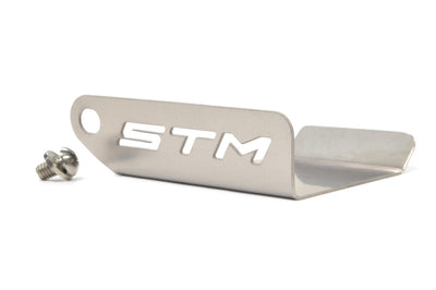 STM Evo 4-9 Cam Sensor Heat Shield (Raw Titanium) 