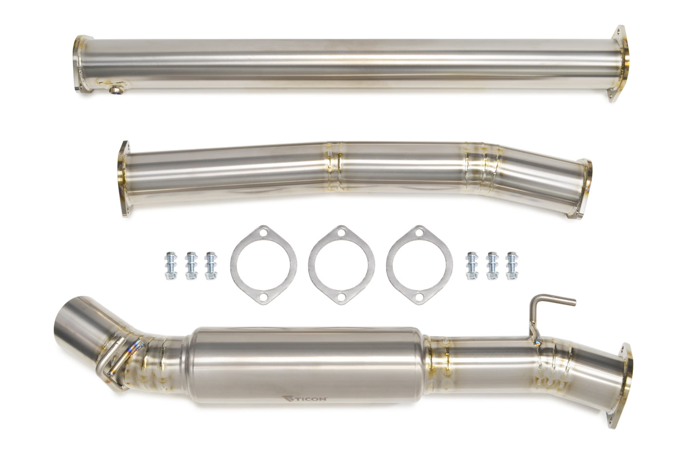 【EXHAUST】【3枚セット×8】C-100 ビガートランクス/5BT stm-evo-7-8-9-titanium-cat-