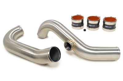 STM Evo 7/8/9 Stainless 3in Upper Intercooler Pipe Kit (Brushed Finish)