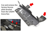 STM License Plate Light Mount for Evo 9 JDM Rear Bumper