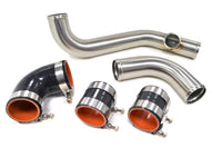 STM Evo X Stainless Lower Intercooler Pipe Kit (Brushed)