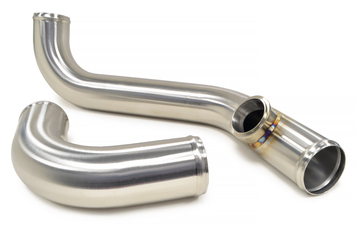 STM Evo X Stainless Lower Intercooler Pipe Kit
