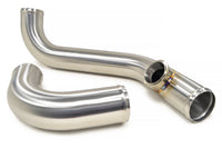 STM Evo X Stainless Lower Intercooler Pipe Kit (Brushed)