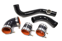 STM Evo X Stainless Lower Intercooler Pipe Kit (Gloss Black)