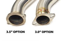 STM R35 GTR Stainless Race Y-Pipe with Muffler (Flange Options)