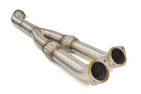 STM R35 GTR Stainless Steel Race Y Pipe